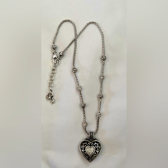 Brighton Jewelry - Reversible Heart Brighton Necklace!